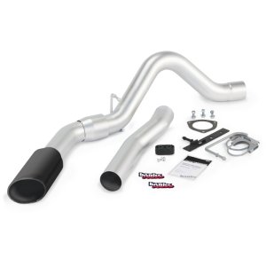Chevrolet 2500 Performance Exhaust - Banks Power - Monster, Single Exit, Black SideKick Tip - Black - 2015